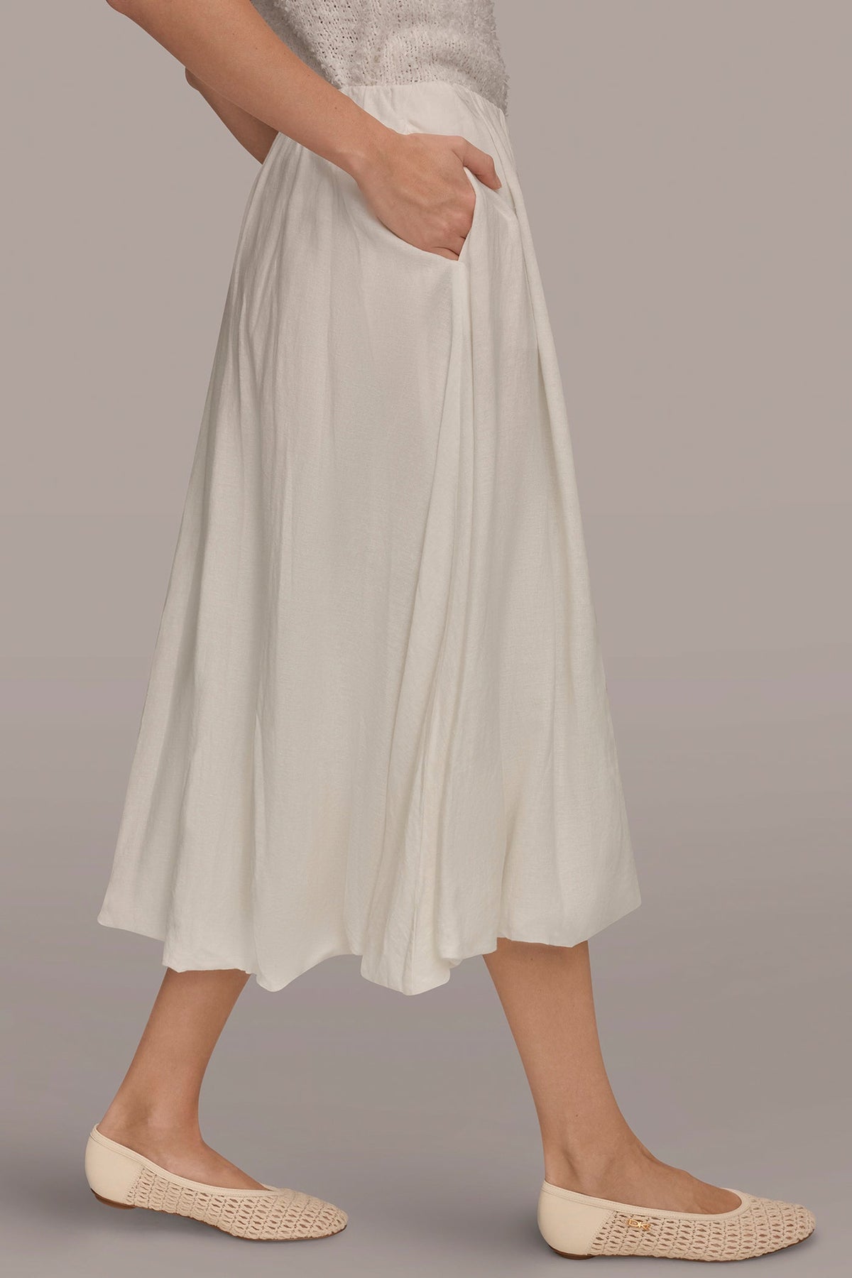 BUBBLE SKIRT - Cream