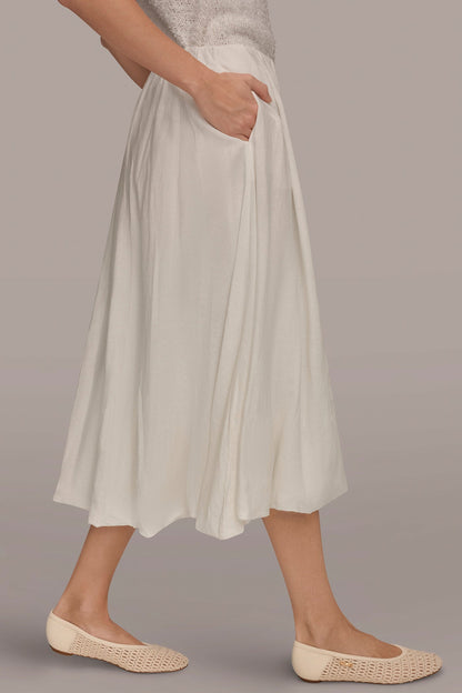BUBBLE SKIRT - Cream