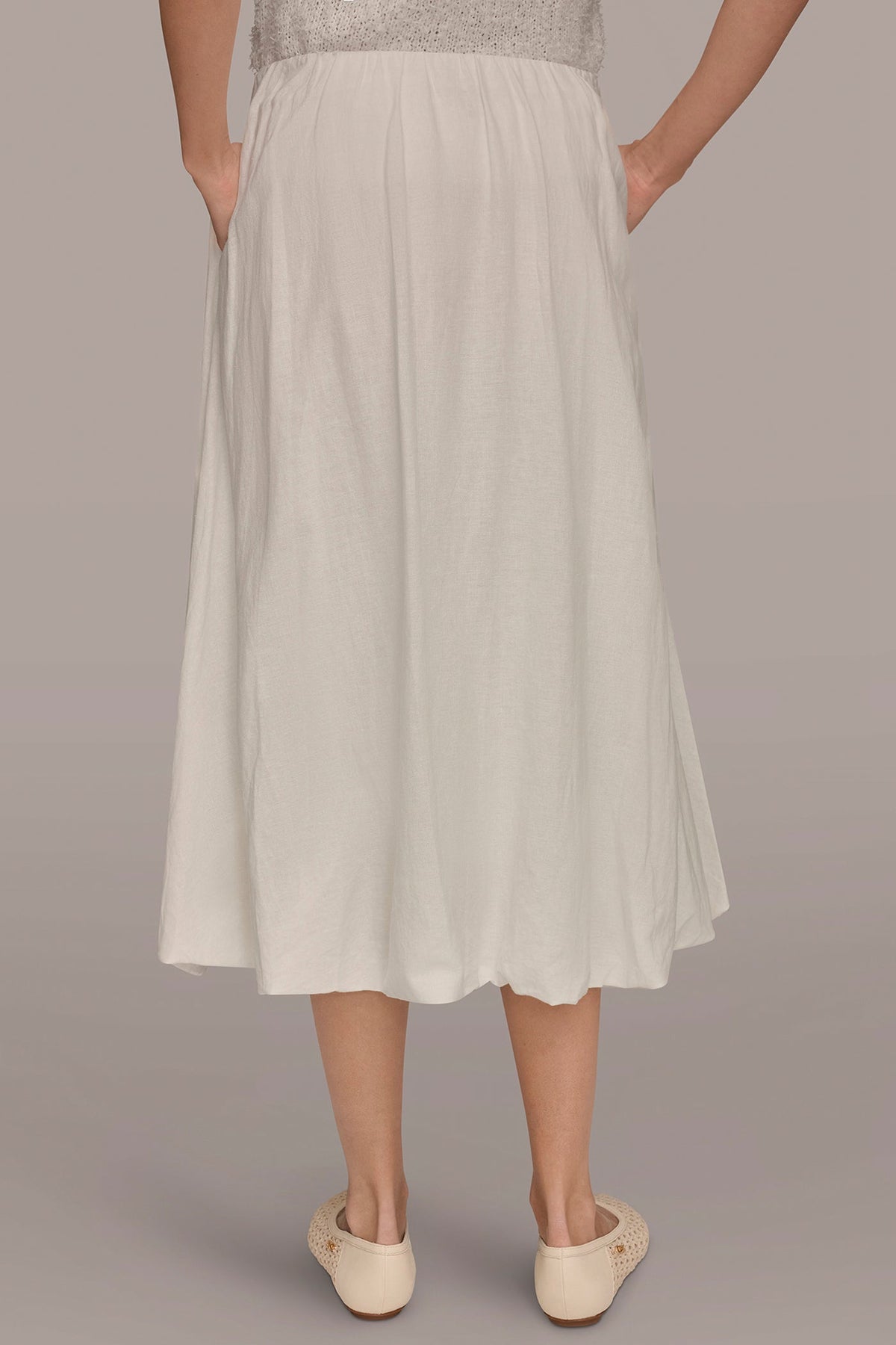 BUBBLE SKIRT - Cream