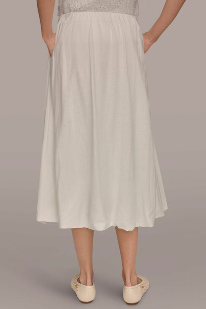 BUBBLE SKIRT - Cream