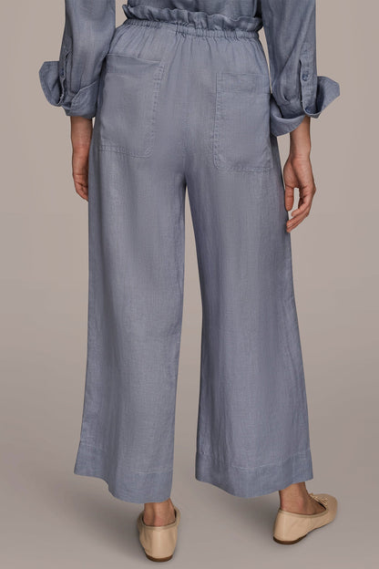 HIGH-RISE PAPERBAG PANT - Tempest