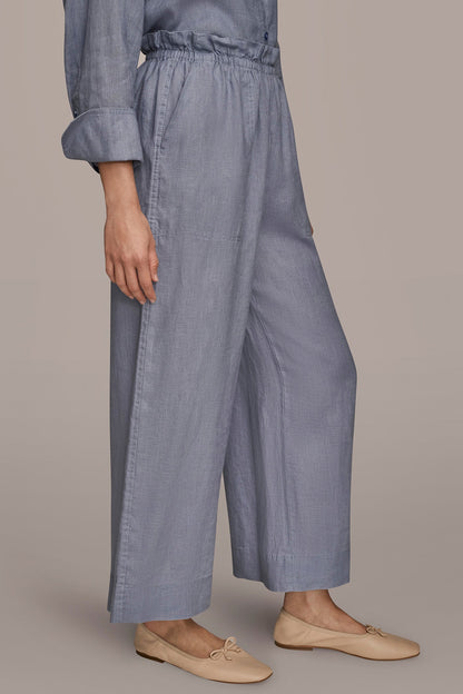 HIGH-RISE PAPERBAG PANT - Tempest