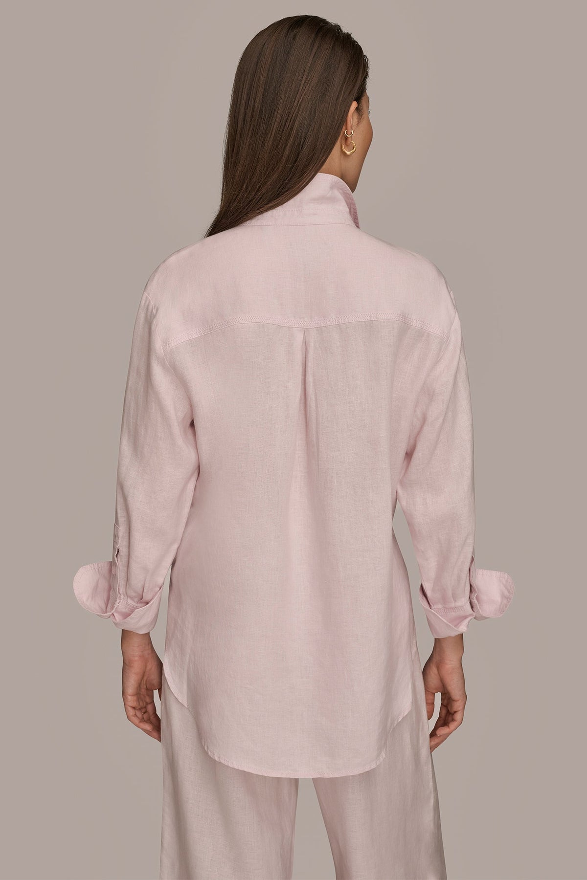 LONG SLEEVE SHIRT - PINK WISTERIA
