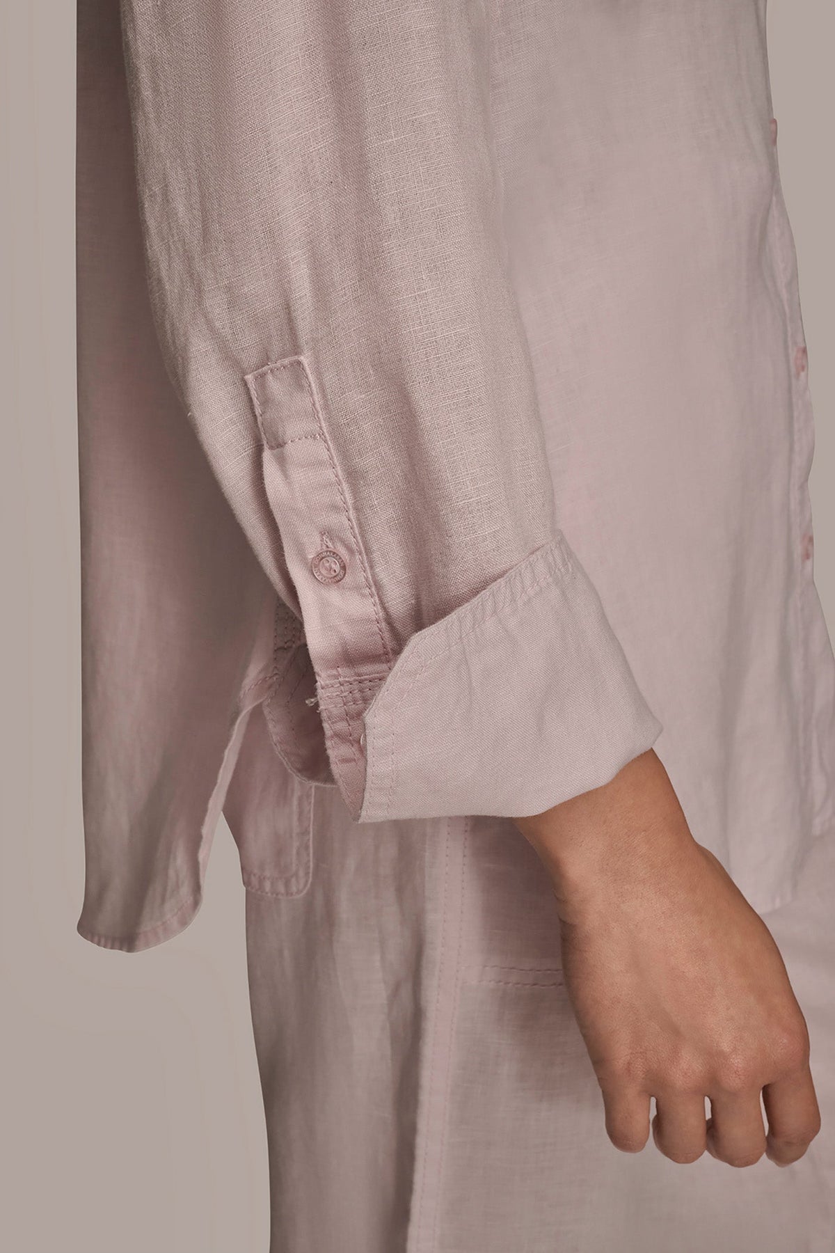 LONG SLEEVE SHIRT - PINK WISTERIA