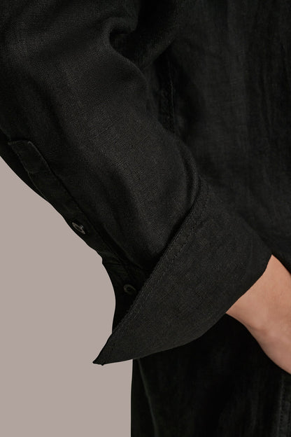 LONG SLEEVE SHIRT - Black