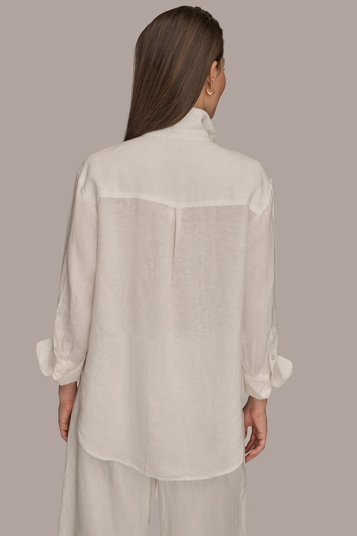 LONG SLEEVE SHIRT - CREAM