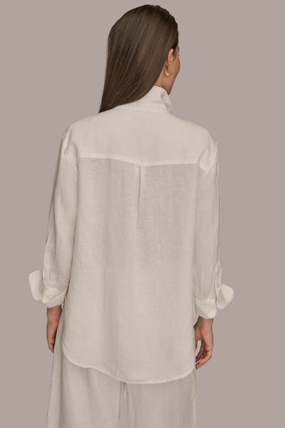 LONG SLEEVE SHIRT - CREAM