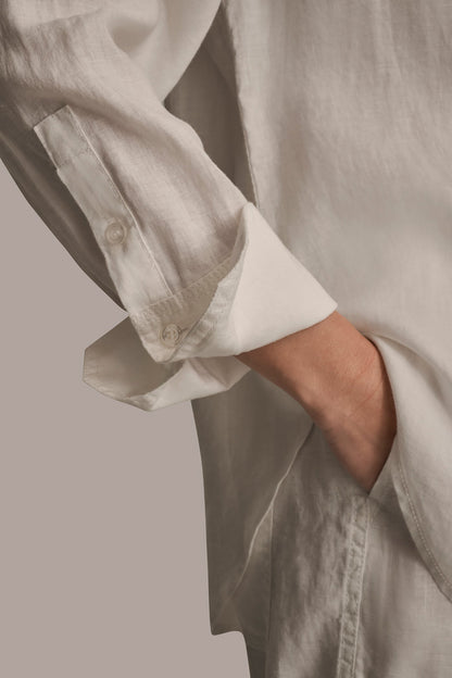 LONG SLEEVE SHIRT - CREAM