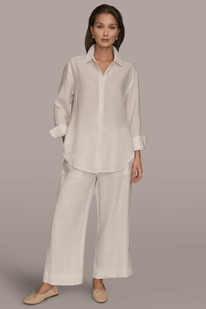 LONG SLEEVE SHIRT - CREAM