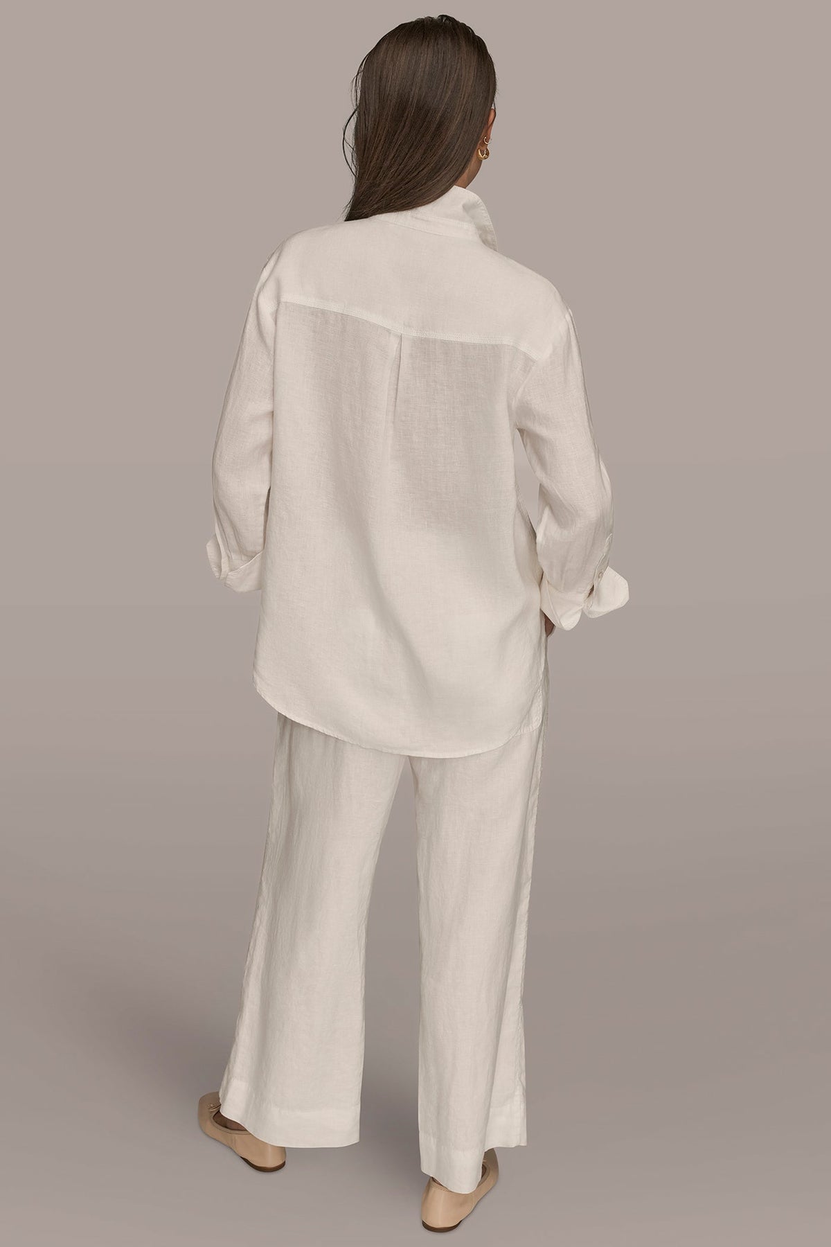 LONG SLEEVE SHIRT - CREAM