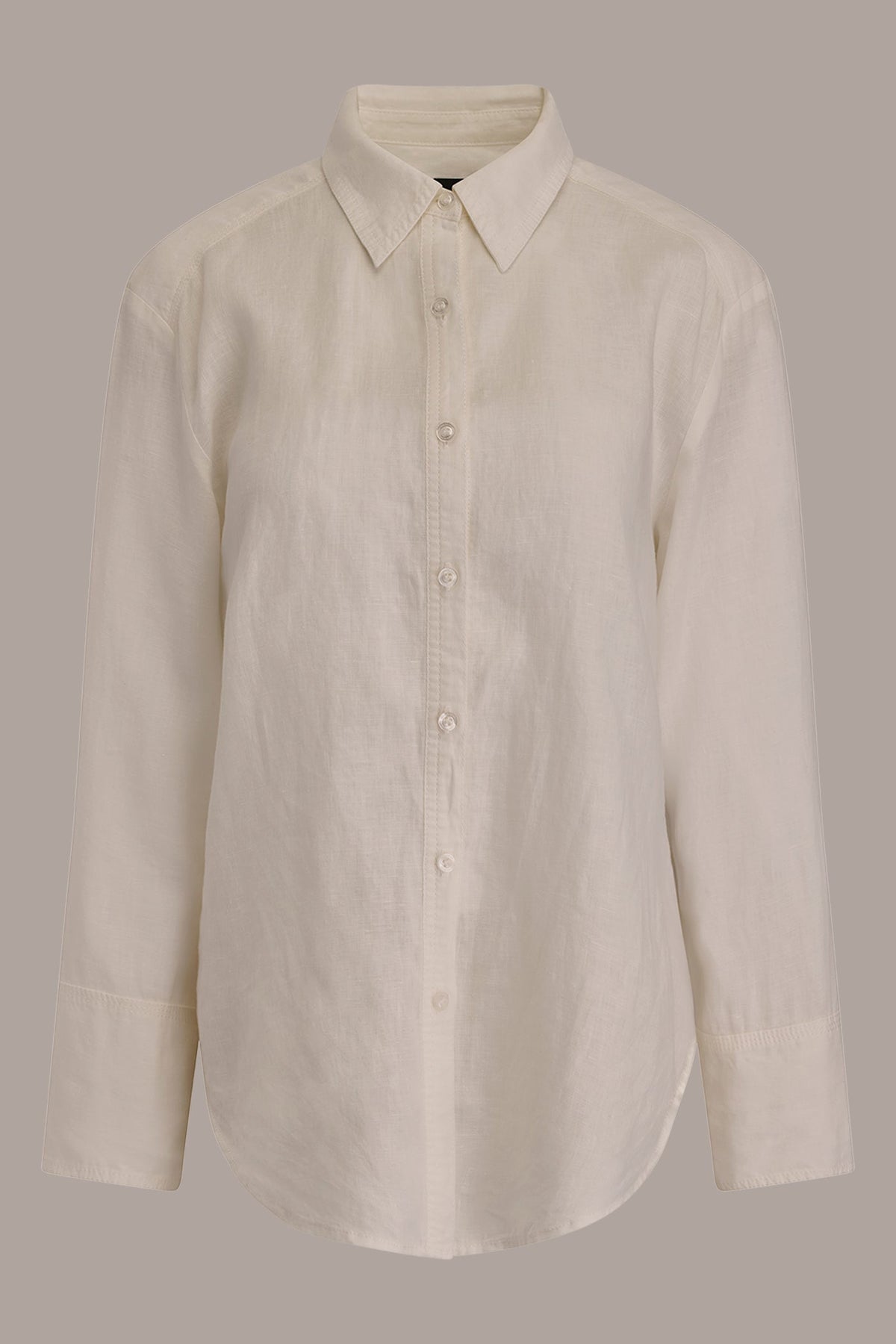LONG SLEEVE SHIRT - CREAM