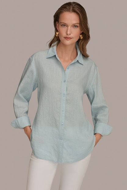 LONG SLEEVE SHIRT - Sea Mist