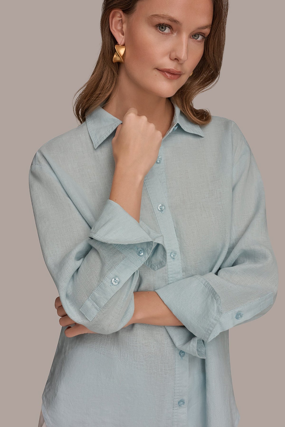 LONG SLEEVE SHIRT - Sea Mist