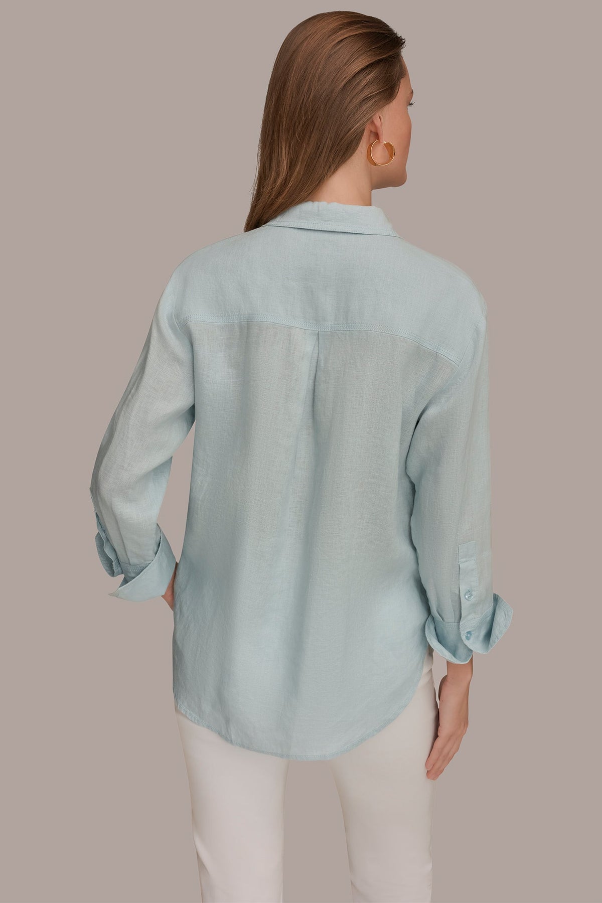LONG SLEEVE SHIRT - Sea Mist