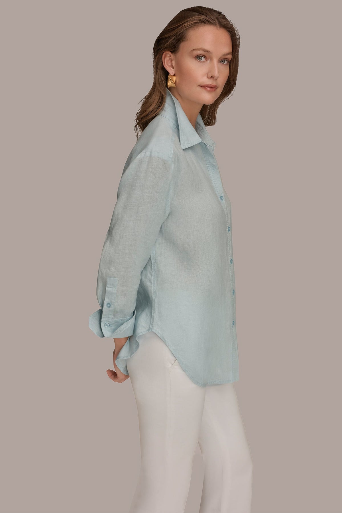 LONG SLEEVE SHIRT - Sea Mist