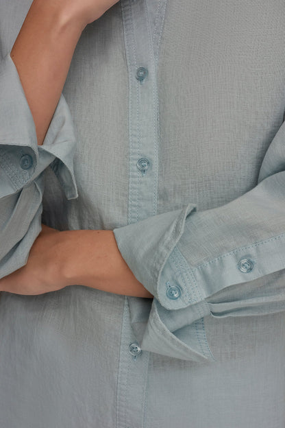 LONG SLEEVE SHIRT - Sea Mist