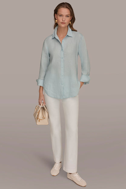 LONG SLEEVE SHIRT - Sea Mist