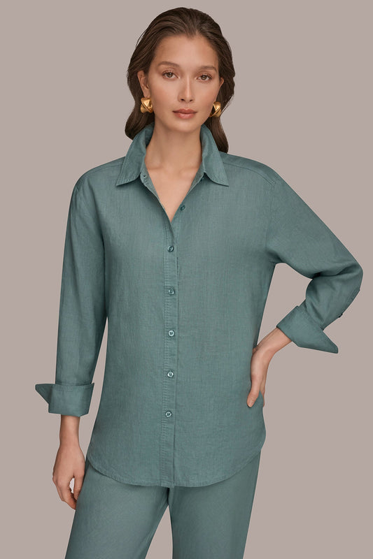 LONG SLEEVE SHIRT - Waterlily