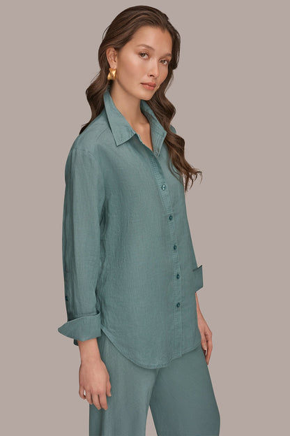 LONG SLEEVE SHIRT - Waterlily