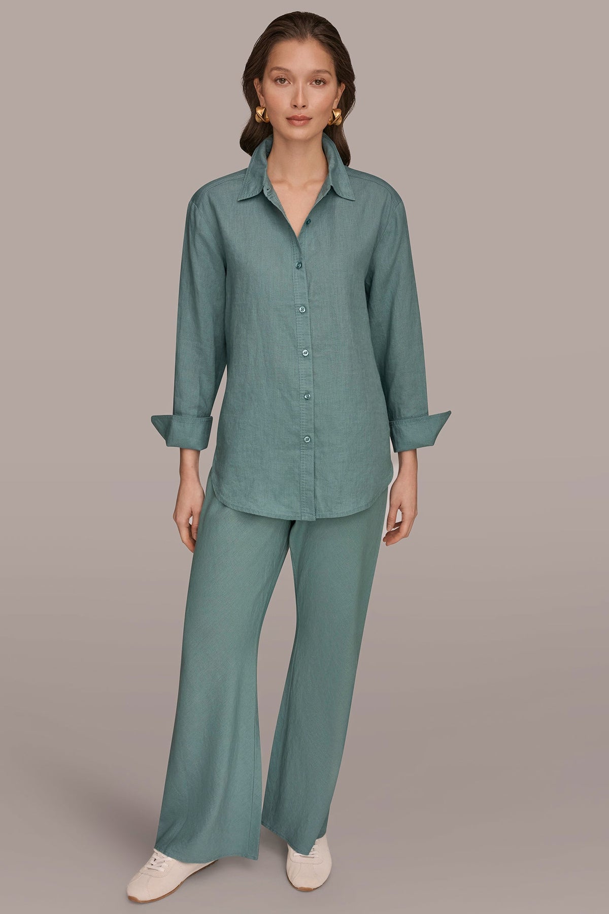 LONG SLEEVE SHIRT - Waterlily