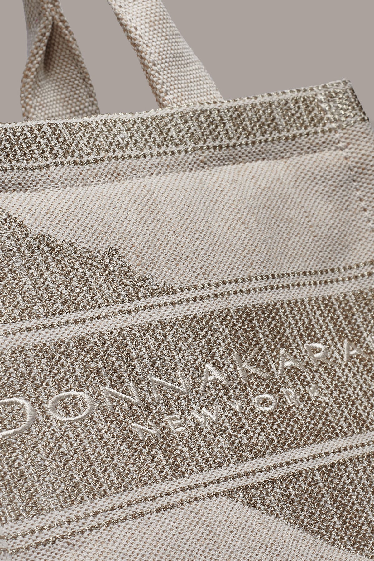 MERINO SMALL TOTE - Neutral/Gold