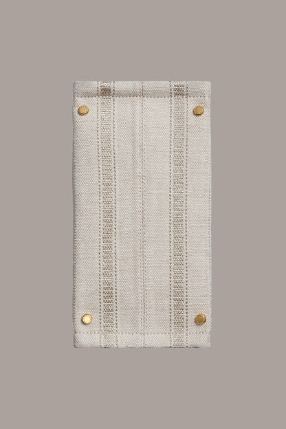 MERINO SMALL TOTE - Neutral/Gold