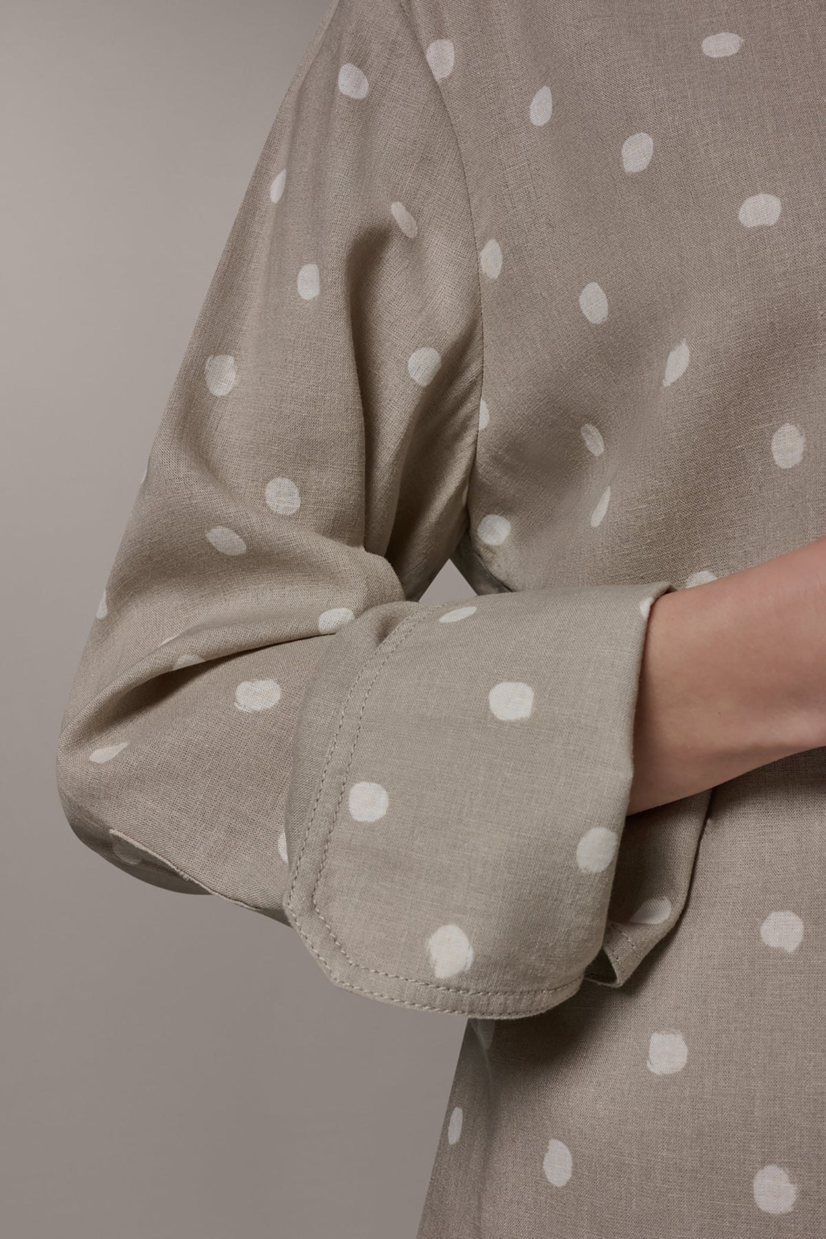 LONG SLEEVE SHIRT - Sandstone