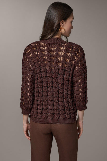 3/4 SLEEVE SWEATER - Canyon