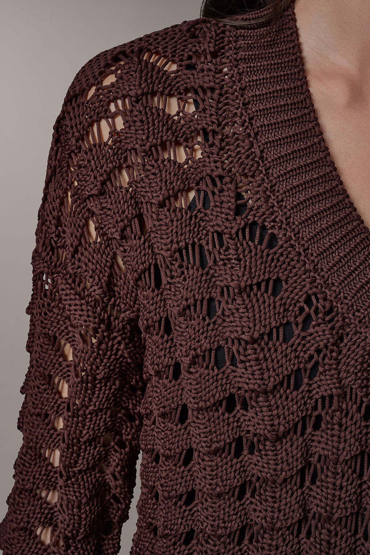 3/4 SLEEVE SWEATER - Canyon