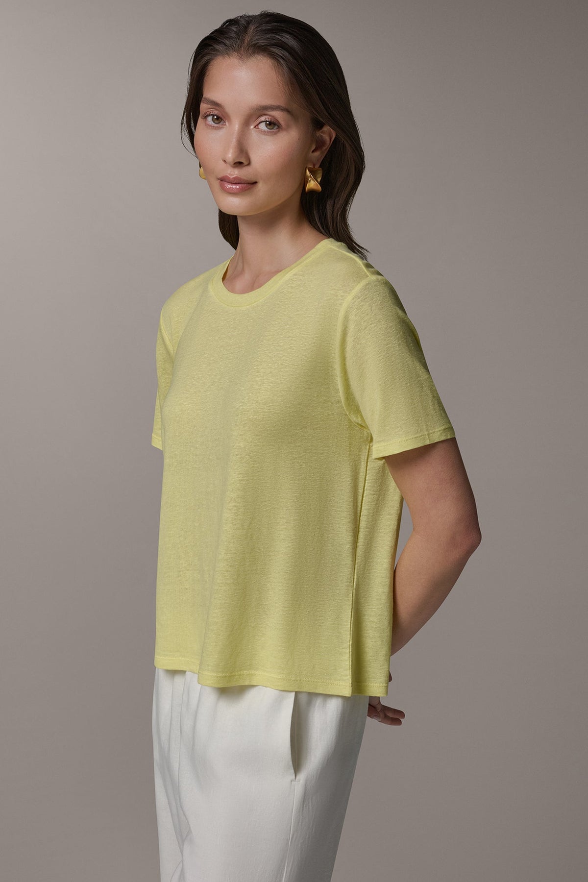SHORT SLEEVE TEE - Limoncello
