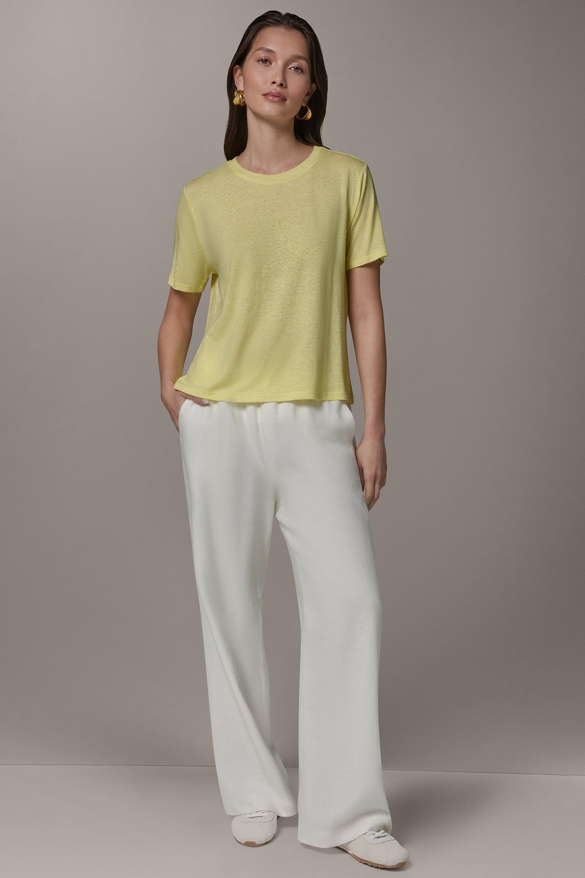 SHORT SLEEVE TEE - Limoncello