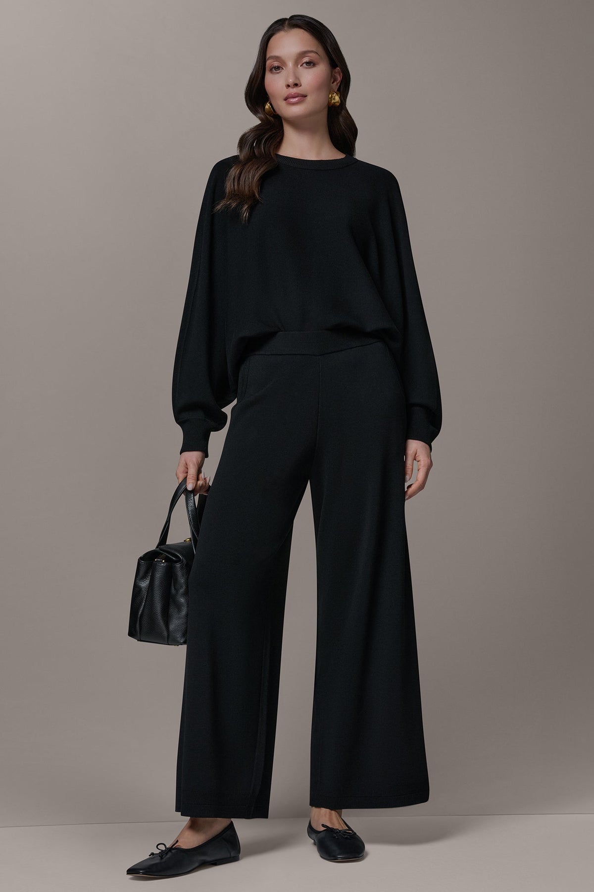 PULL ON PANT - Black