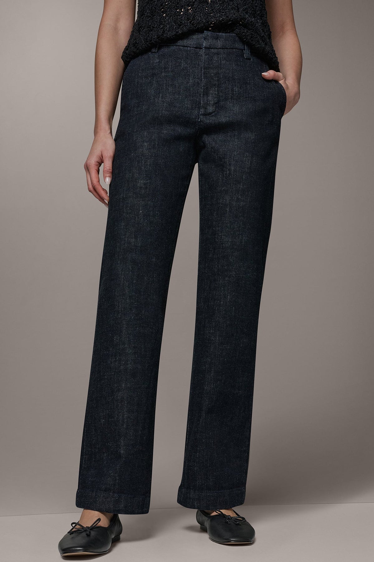 THE DONNA MID-RISE TROUSER JEAN - The Lacombe