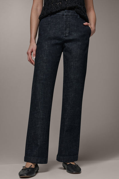 THE DONNA MID-RISE TROUSER JEAN - The Lacombe