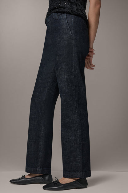 THE DONNA MID-RISE TROUSER JEAN - The Lacombe
