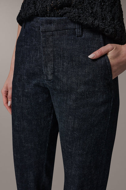 THE DONNA MID-RISE TROUSER JEAN - The Lacombe