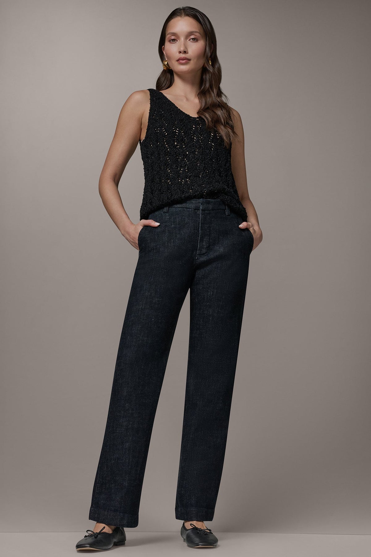 THE DONNA MID-RISE TROUSER JEAN - The Lacombe