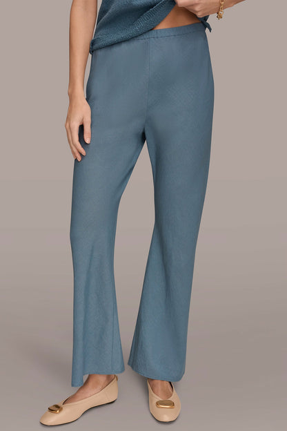 MID-RISE RELAXED ANKLE PANT - Washed Indigo