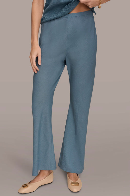 MID-RISE RELAXED ANKLE PANT - Washed Indigo