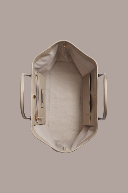 WEEKEND EXTRA LARGE RAFFIA TOTE - Moth