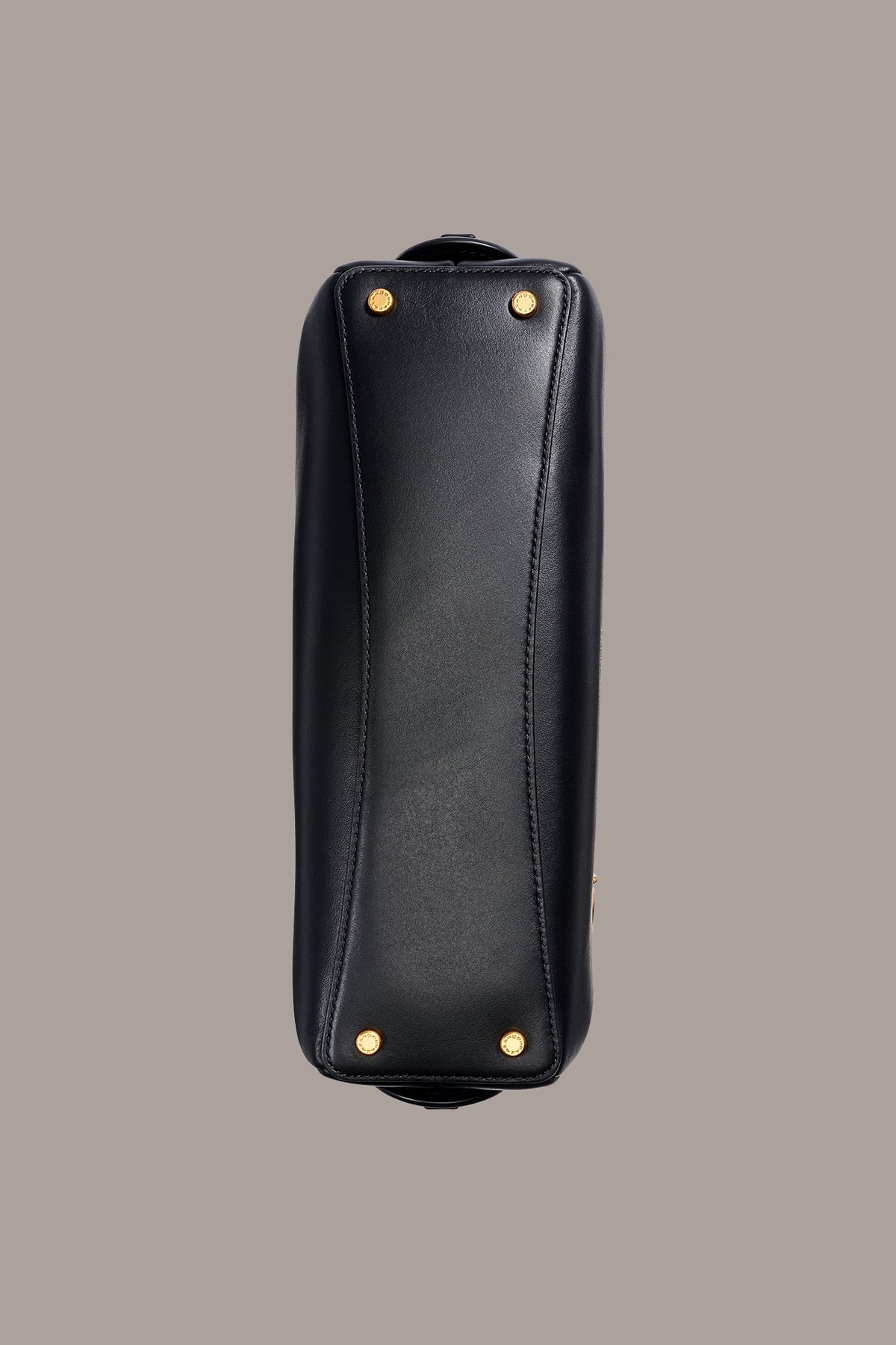 TERRY SHOULDER BAG - Black/Gold