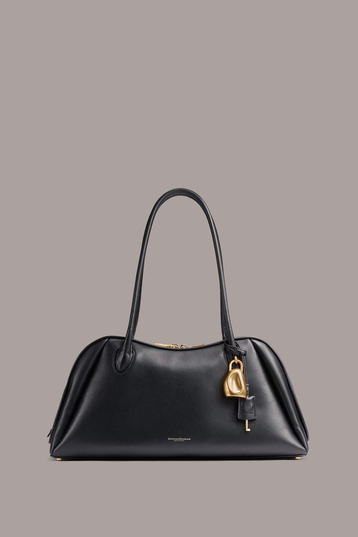 TERRY LARGE SHOULDER - Black / Gold