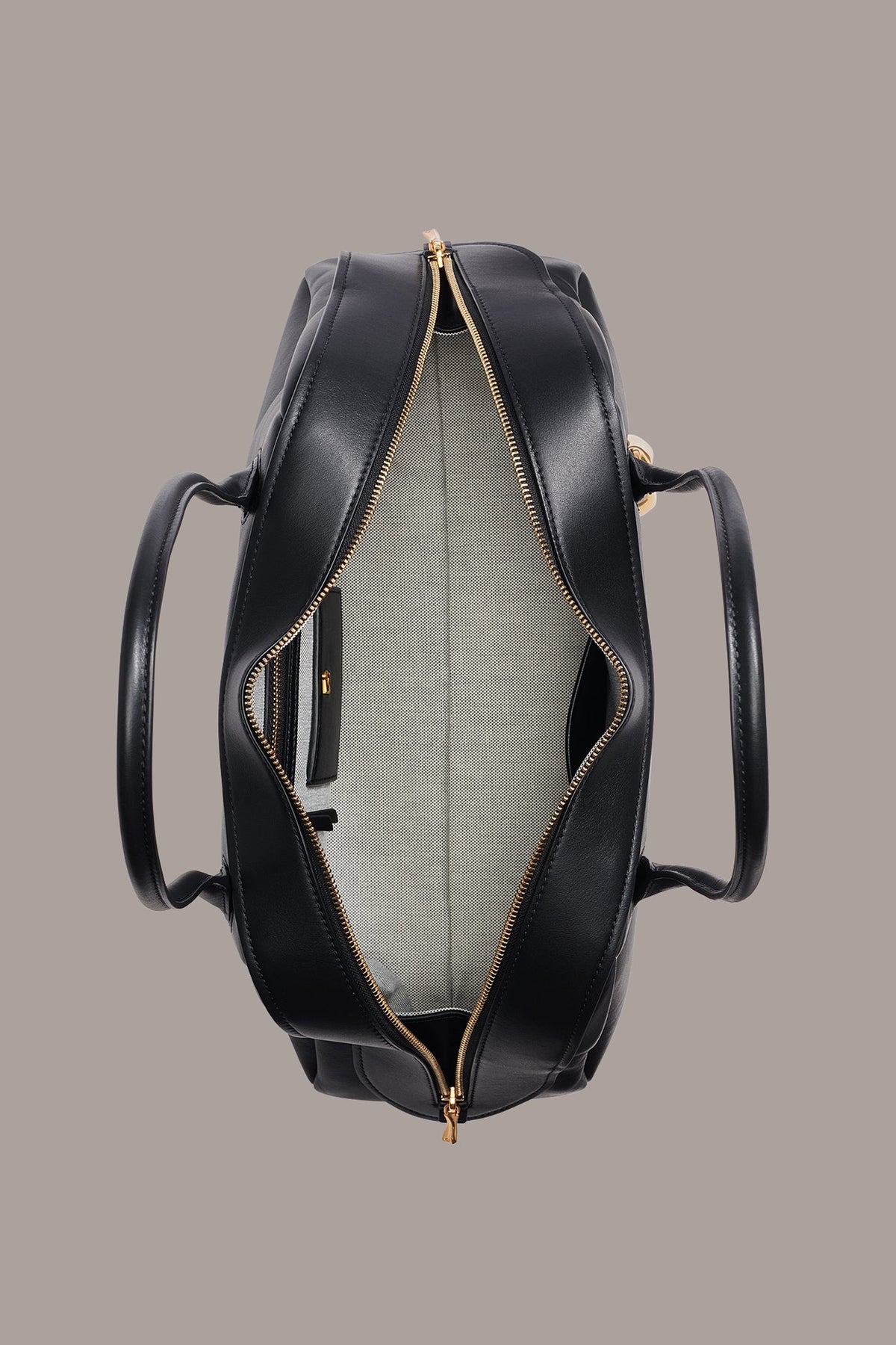 TERRY LARGE SHOULDER - Black / Gold