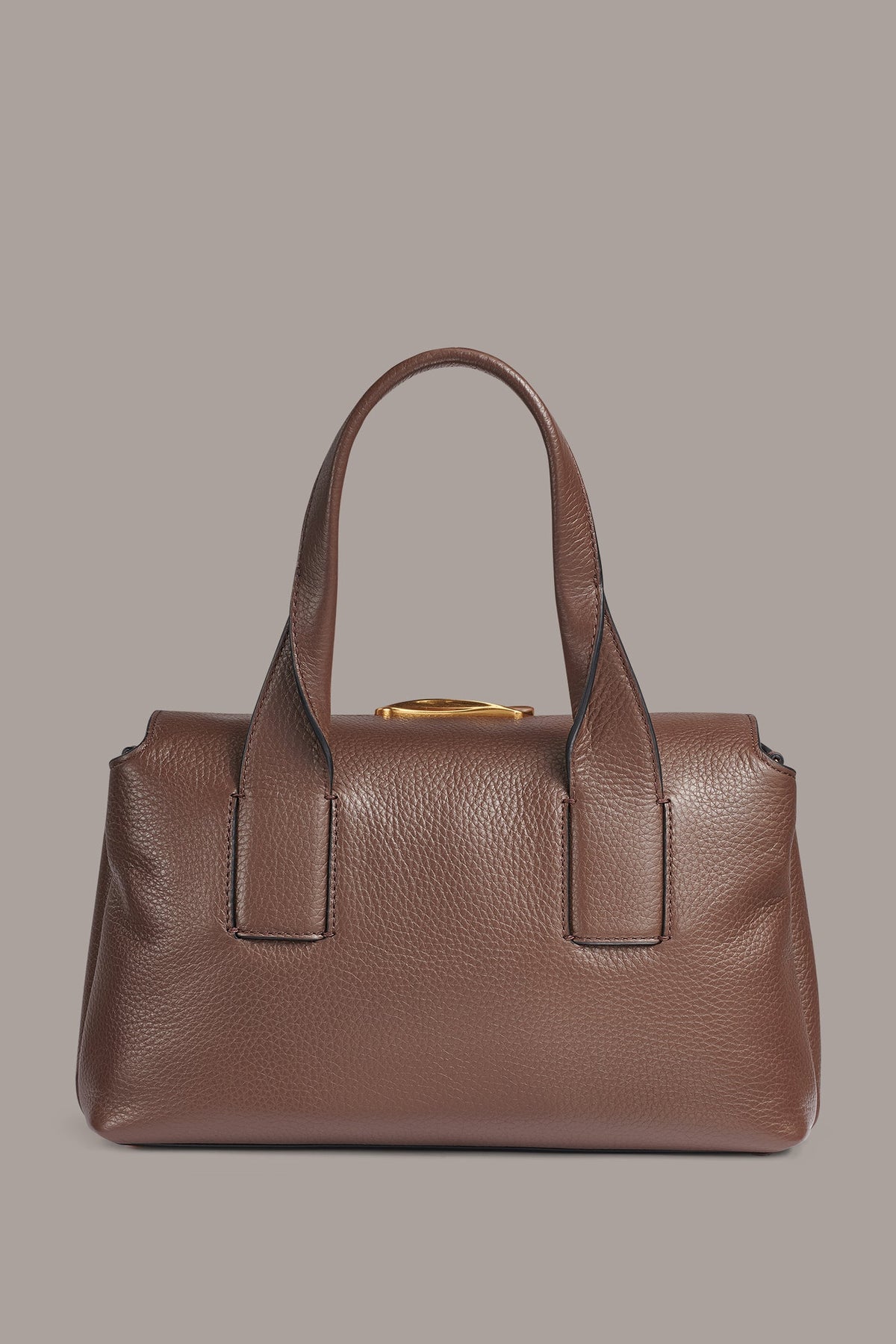 AMAGANSETT SATCHEL BAG - Umber