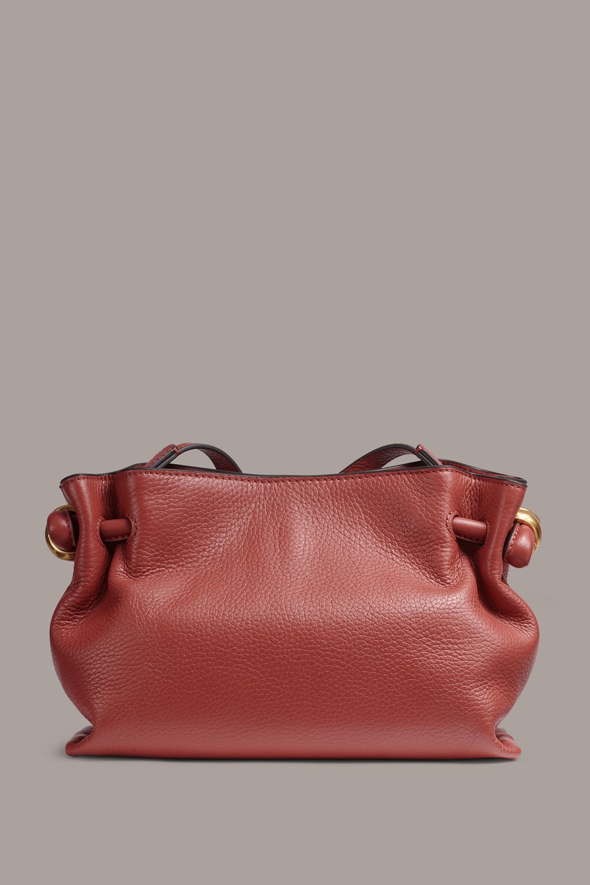 CASHMERE LEATHER CROSSBODY BAG - Sunbaked