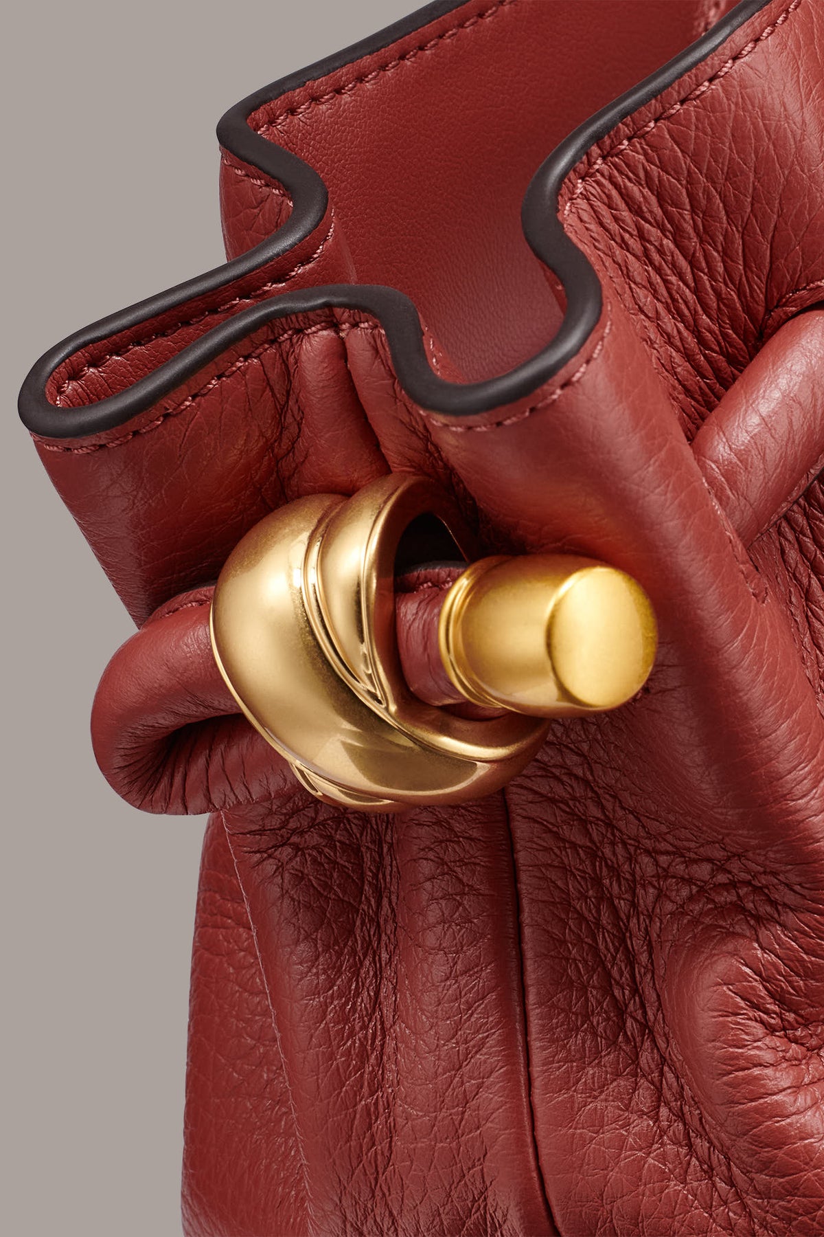 CASHMERE LEATHER CROSSBODY BAG - Sunbaked