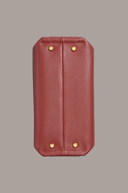 CASHMERE LEATHER CROSSBODY BAG - Sunbaked