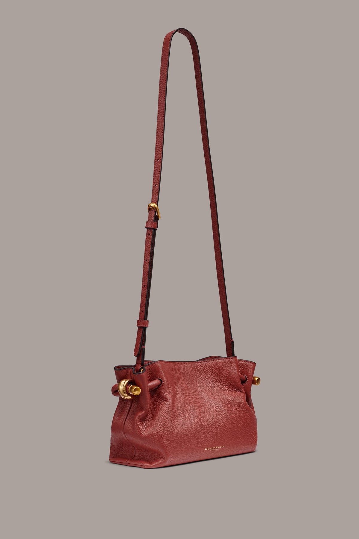 CASHMERE LEATHER CROSSBODY BAG - Sunbaked