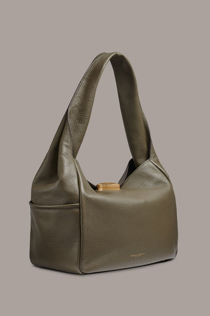 AMAGANSETT SHOULDER BAG - Capers