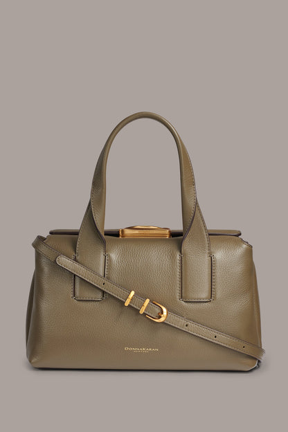 AMAGANSETT SATCHEL BAG - Capers